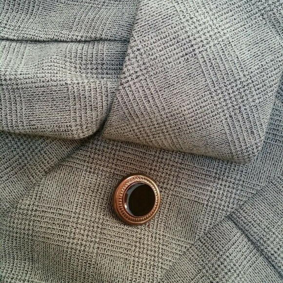 Tweed Menu Long Dress Jacket Blazer Size 5/6 - Picture 7 of 8